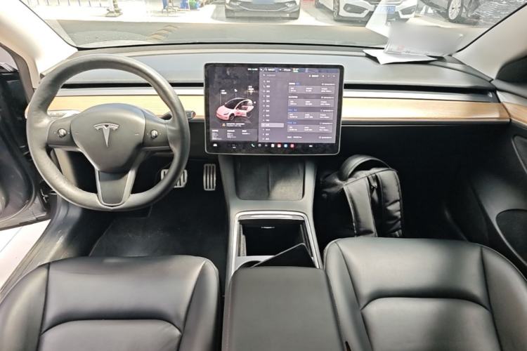 Used Tesla Model 3 2022 Performance High-Performance All-Wheel-Drive Version Center Console