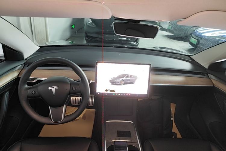Used Tesla Model 3 2022 Performance High-Performance All-Wheel-Drive Version Center Console