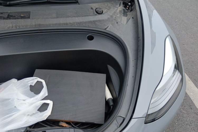 Used Tesla Model 3 2022 Performance High-Performance All-Wheel-Drive Version Engine Bay Left