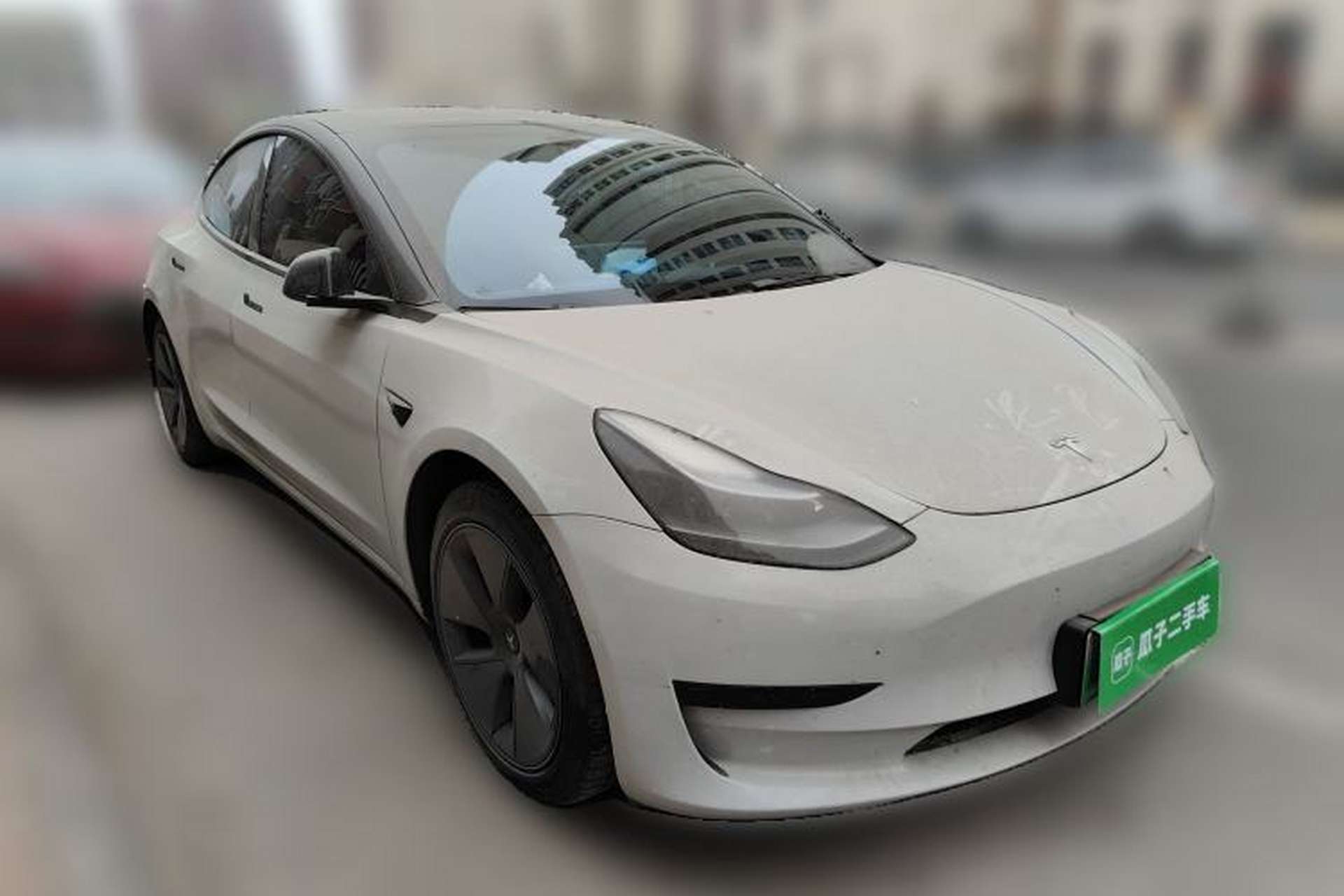 Used Tesla Model 3 2022 Rear-Wheel-Drive Version Front Right 45 Deg