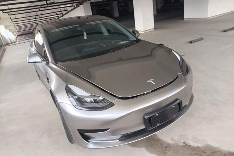Used Tesla Model 3 2022 Rear-Wheel-Drive Version Front Right 45 Deg