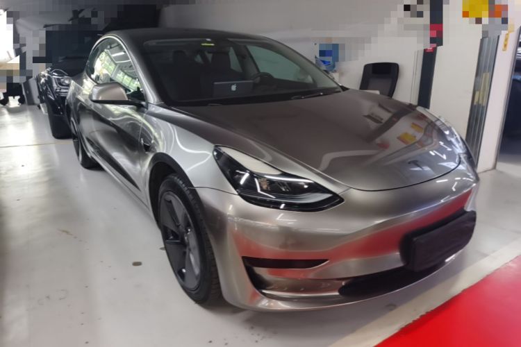 Used Tesla Model 3 2022 Rear-Wheel-Drive Version Front Right 45 Deg