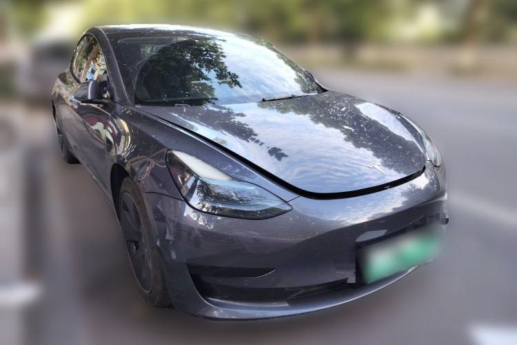 Used Tesla Model 3 2022 Rear-Wheel-Drive Version Front Right 45 Deg