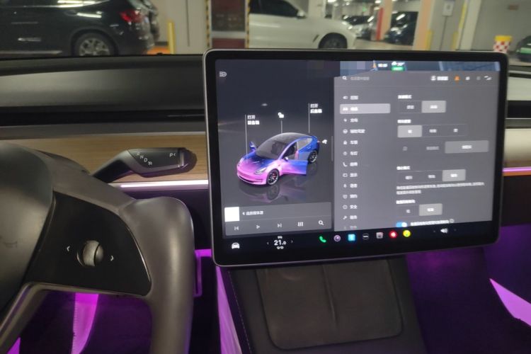 Used Tesla Model 3 2022 Performance High-Performance All-Wheel-Drive Version Instrument Cluster