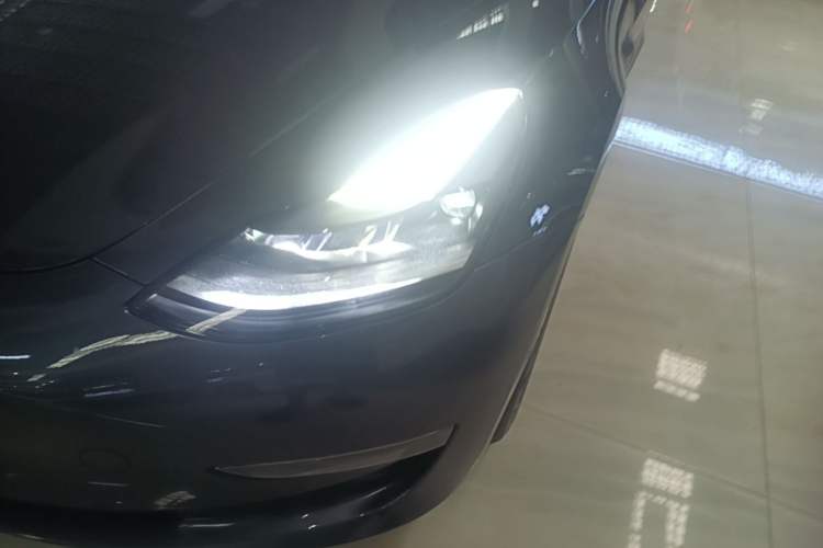 Used Tesla Model 3 2022 Performance High-Performance All-Wheel-Drive Version Left Front Headlight