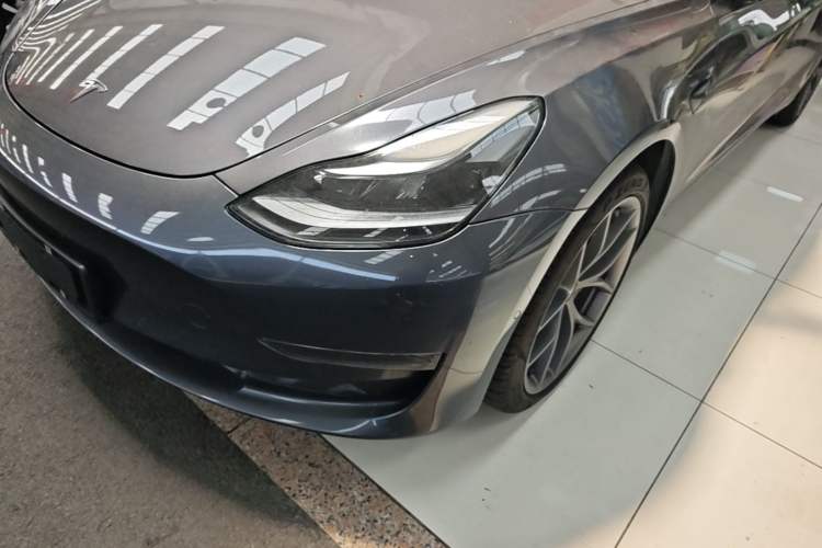 Used Tesla Model 3 2022 Performance High-Performance All-Wheel-Drive Version Left Front Headlight