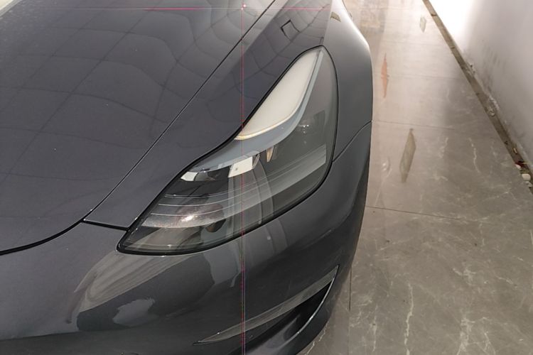 Used Tesla Model 3 2022 Performance High-Performance All-Wheel-Drive Version Left Front Headlight