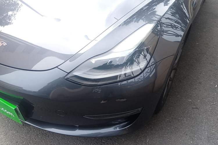 Used Tesla Model 3 2022 Performance High-Performance All-Wheel-Drive Version Left Front Headlight