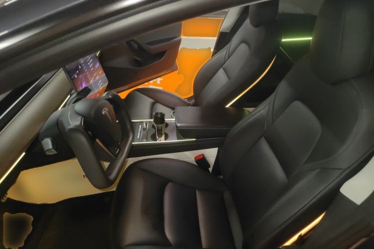 Used Tesla Model 3 2022 Performance High-Performance All-Wheel-Drive Version Left Front Seat