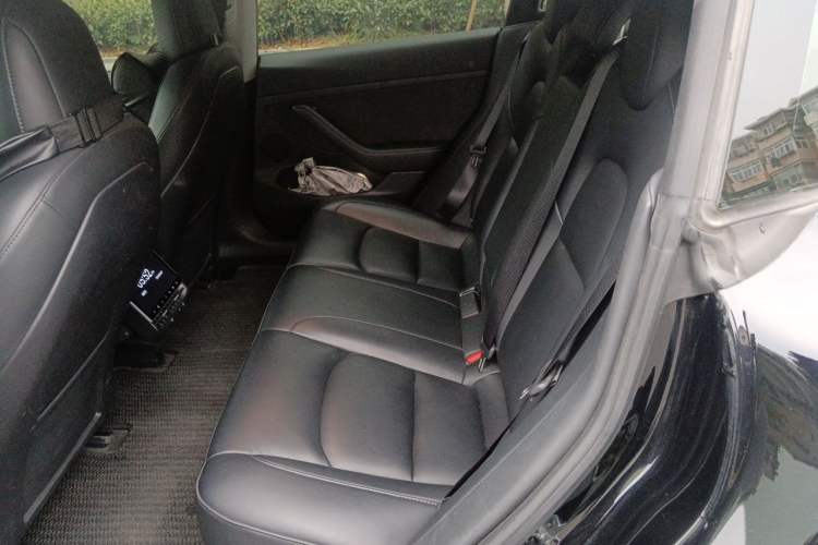 Used Tesla Model 3 2022 Performance High-Performance All-Wheel-Drive Version Left Rear Seat