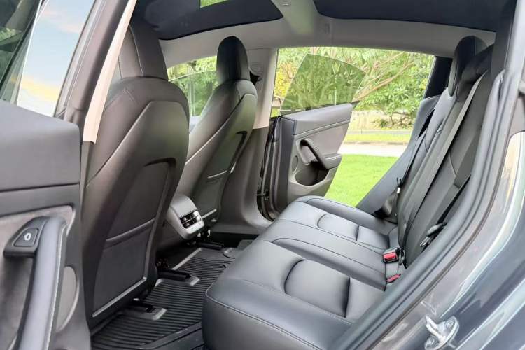 Used Tesla Model 3 2022 Rear-Wheel-Drive Version Left Rear Seat