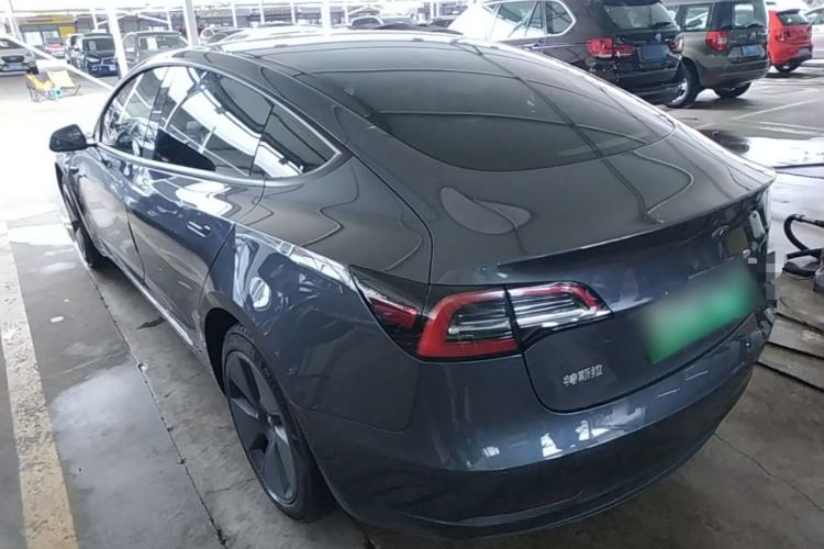 Used Tesla Model 3 2022 Rear-Wheel-Drive Version Rear Left 45 Deg