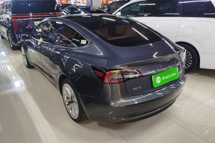 Used Tesla Model 3 2022 Rear-Wheel-Drive Version Rear Left 45 Deg