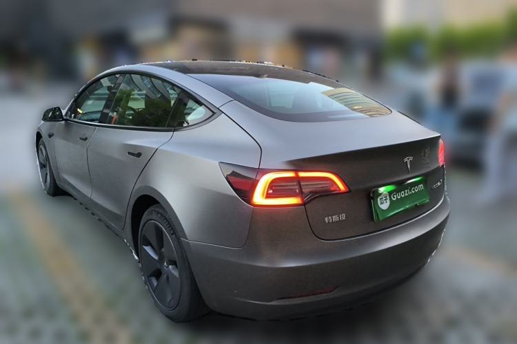 Used Tesla Model 3 2022 Rear-Wheel-Drive Version Rear Left 45 Deg