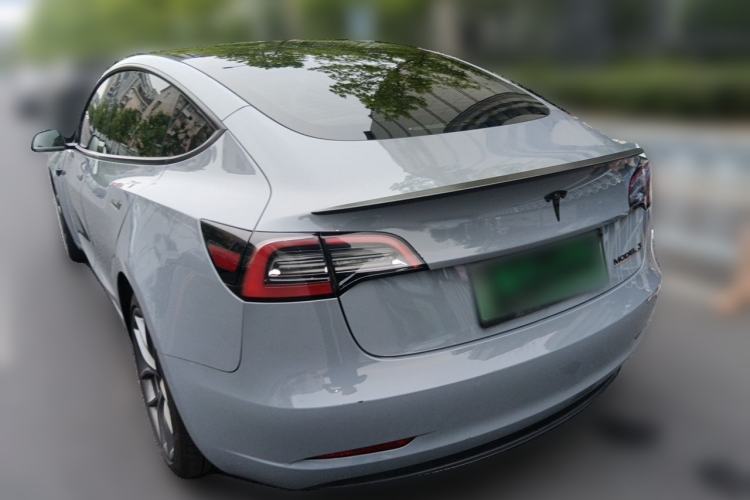 Used Tesla Model 3 2022 Performance High-Performance All-Wheel-Drive Version Rear Left 45 Deg