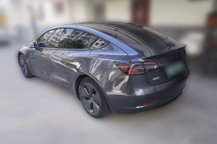 Used Tesla Model 3 2022 Rear-Wheel-Drive Version Rear Left 45 Deg