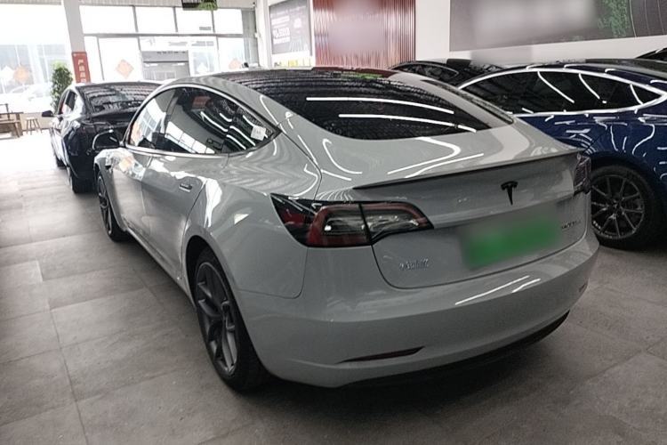 Used Tesla Model 3 2022 Performance High-Performance All-Wheel-Drive Version Rear Left 45 Deg