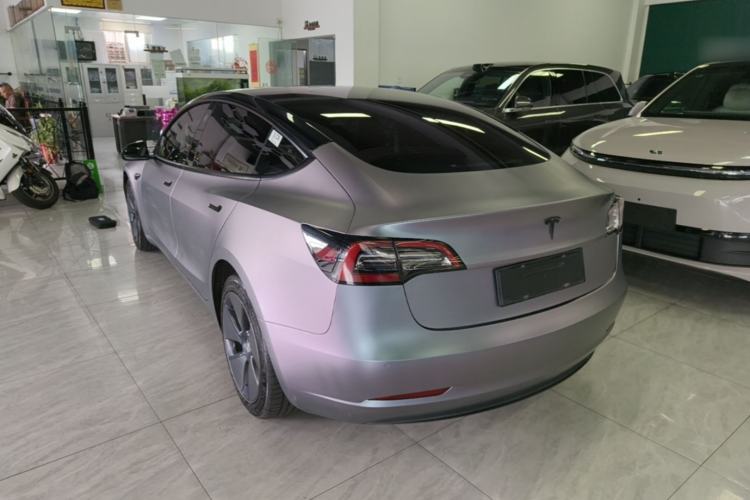 Used Tesla Model 3 2022 Rear-Wheel-Drive Version Rear Left 45 Deg