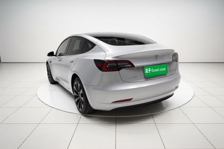 Used Tesla Model 3 2022 Rear-Wheel-Drive Version Rear Left 45 Deg