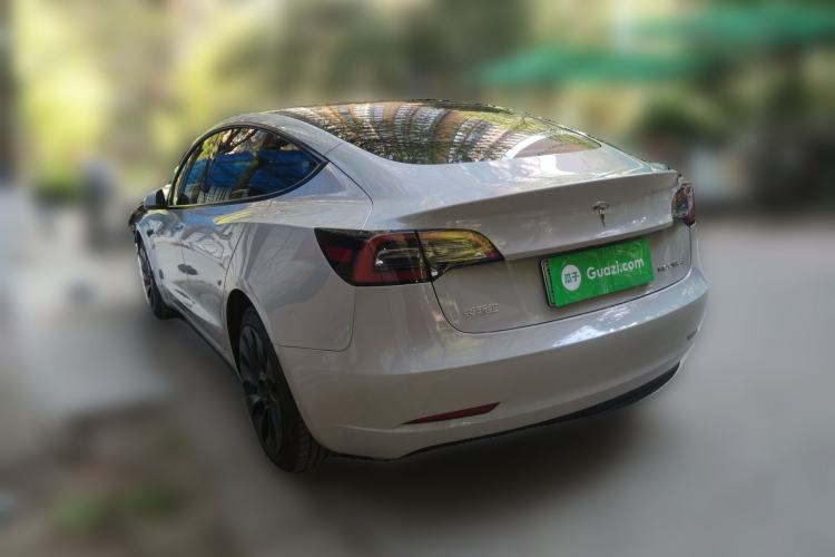 Used Tesla Model 3 2022 Rear-Wheel-Drive Version Rear Left 45 Deg
