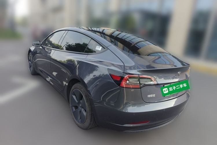 Used Tesla Model 3 2022 Rear-Wheel-Drive Version Rear Left 45 Deg