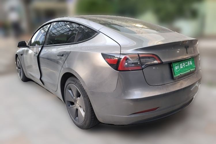 Used Tesla Model 3 2022 Rear-Wheel-Drive Version Rear Left 45 Deg