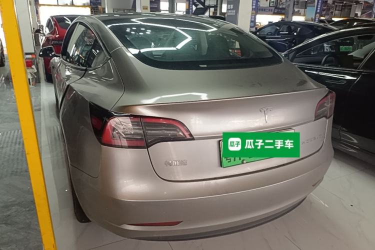 Used Tesla Model 3 2022 Rear-Wheel-Drive Version Rear Left 45 Deg