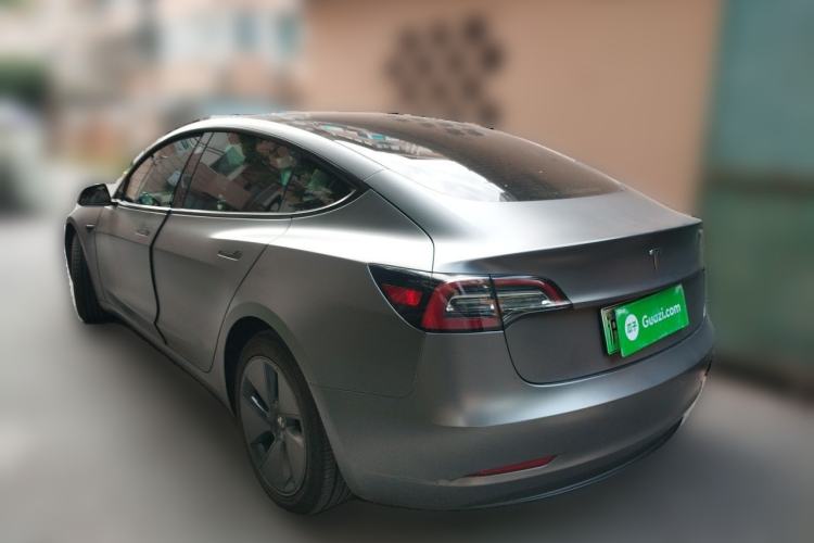 Used Tesla Model 3 2022 Rear-Wheel-Drive Version Rear Left 45 Deg