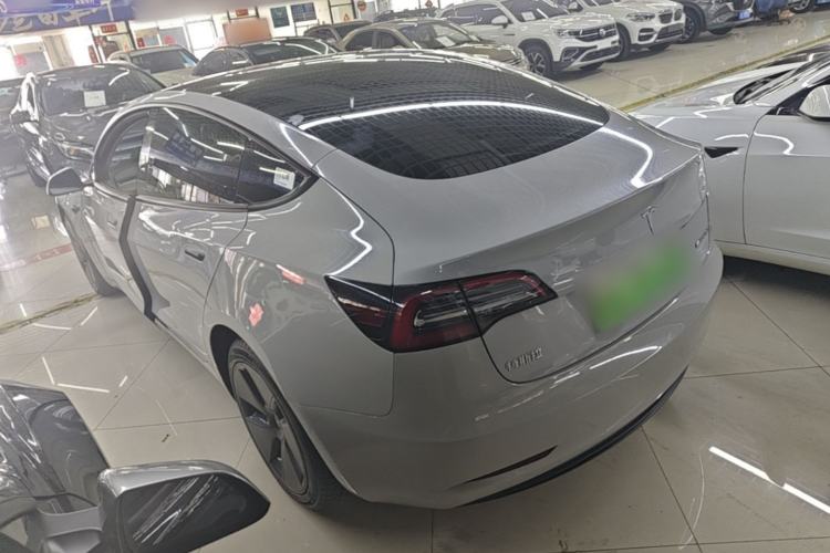 Used Tesla Model 3 2022 Rear-Wheel-Drive Version Rear Left 45 Deg