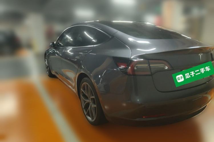 Used Tesla Model 3 2022 Performance High-Performance All-Wheel-Drive Version Rear Left 45 Deg