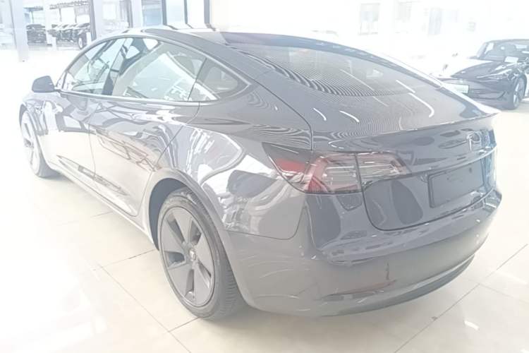 Used Tesla Model 3 2022 Rear-Wheel-Drive Version Rear Left 45 Deg