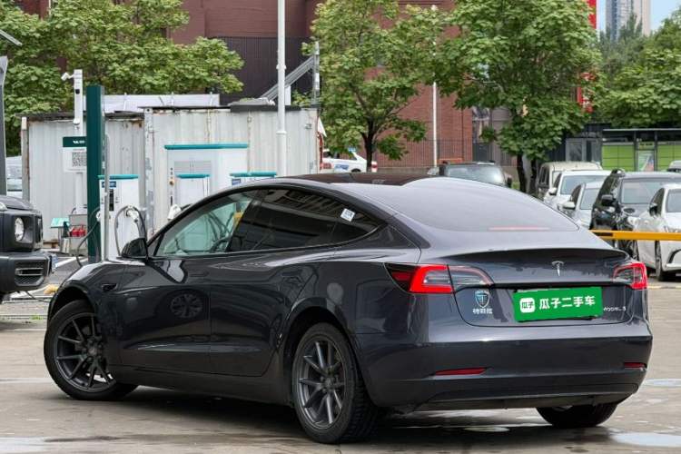 Used Tesla Model 3 2022 Rear-Wheel-Drive Version Rear Left 45 Deg