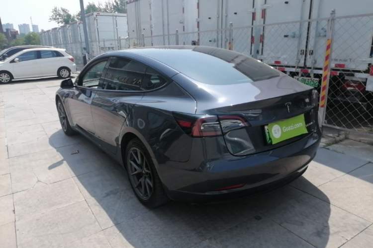 Used Tesla Model 3 2022 Rear-Wheel-Drive Version Rear Left 45 Deg