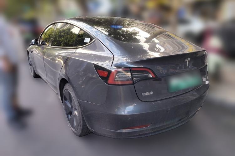 Used Tesla Model 3 2022 Rear-Wheel-Drive Version Rear Left 45 Deg