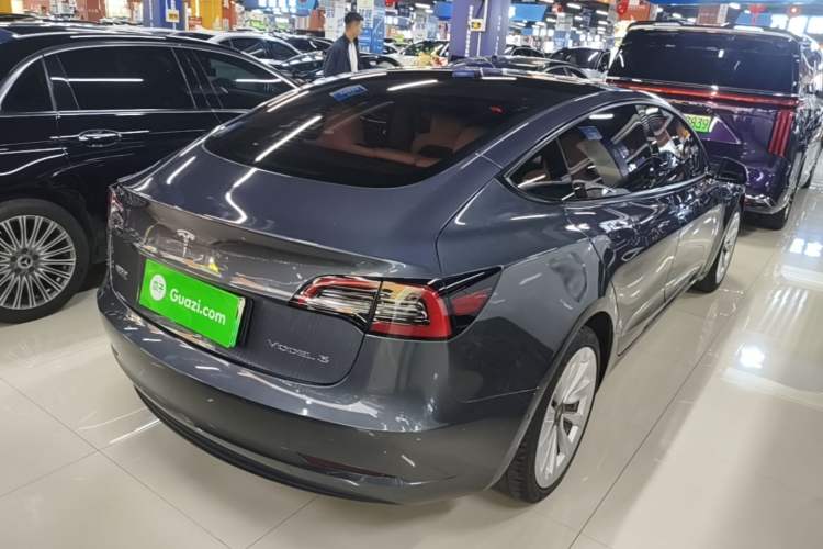 Used Tesla Model 3 2022 Rear-Wheel-Drive Version Rear Right 45 Deg