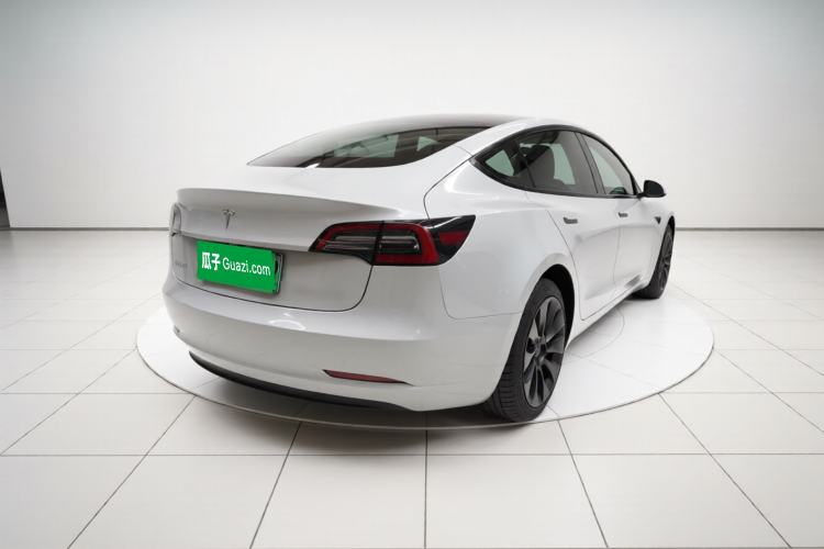 Used Tesla Model 3 2022 Rear-Wheel-Drive Version Rear Right 45 Deg