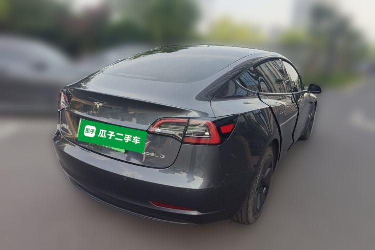 Used Tesla Model 3 2022 Rear-Wheel-Drive Version Rear Right 45 Deg