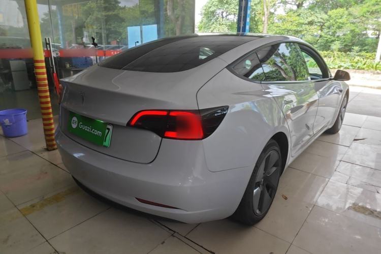 Used Tesla Model 3 2022 Rear-Wheel-Drive Version Rear Right 45 Deg