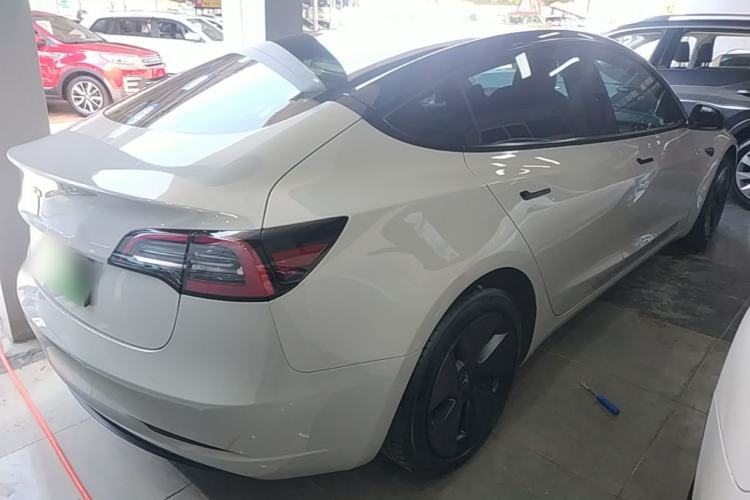 Used Tesla Model 3 2022 Rear-Wheel-Drive Version Rear Right 45 Deg