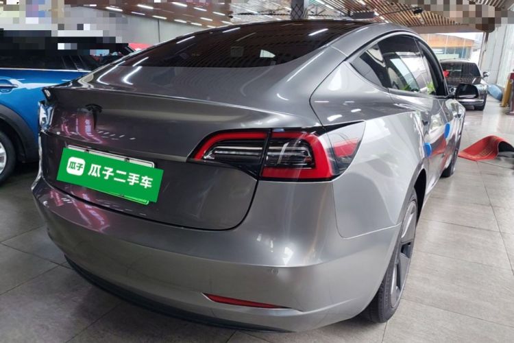 Used Tesla Model 3 2022 Rear-Wheel-Drive Version Rear Right 45 Deg