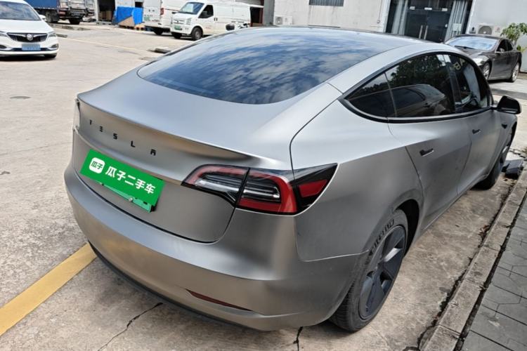 Used Tesla Model 3 2022 Rear-Wheel-Drive Version Rear Right 45 Deg