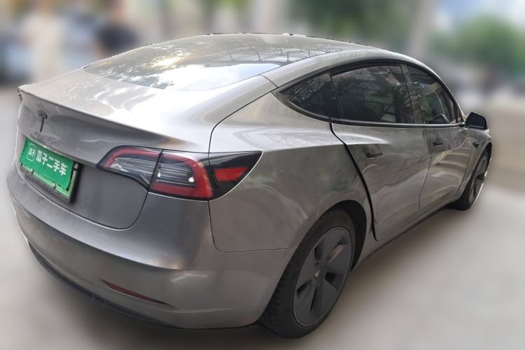 Used Tesla Model 3 2022 Rear-Wheel-Drive Version Rear Right 45 Deg