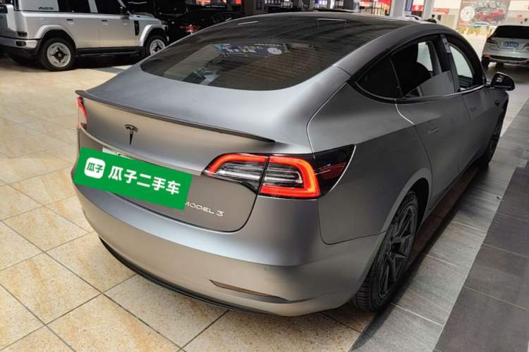 Used Tesla Model 3 2022 Rear-Wheel-Drive Version Rear Right 45 Deg
