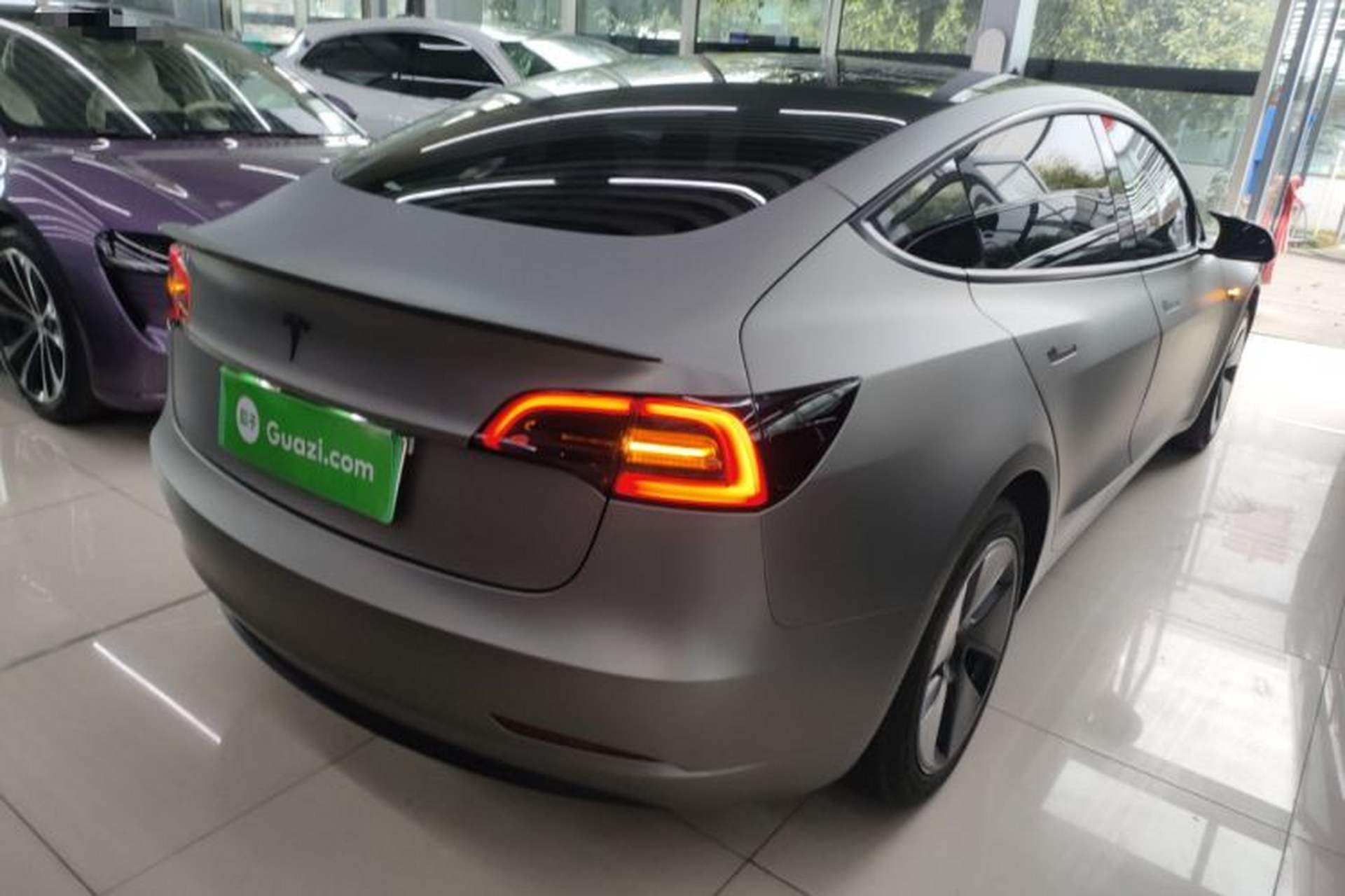 Used Tesla Model 3 2022 Rear-Wheel-Drive Version Rear Right 45 Deg
