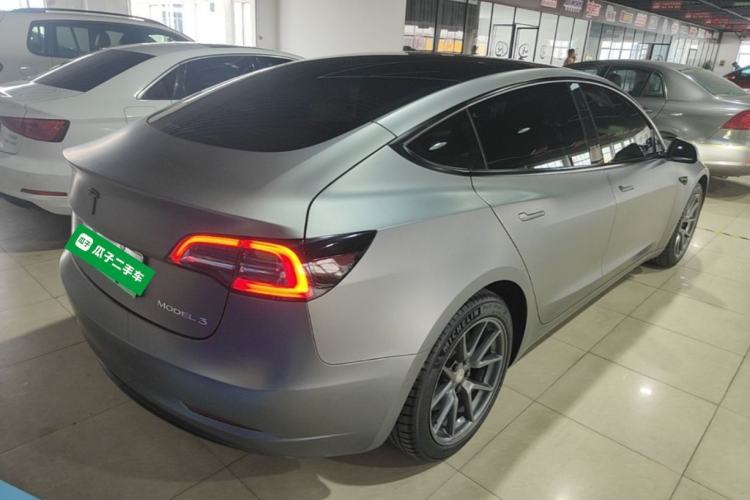 Used Tesla Model 3 2022 Rear-Wheel-Drive Version Rear Right 45 Deg