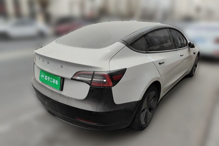 Used Tesla Model 3 2022 Rear-Wheel-Drive Version Rear Right 45 Deg