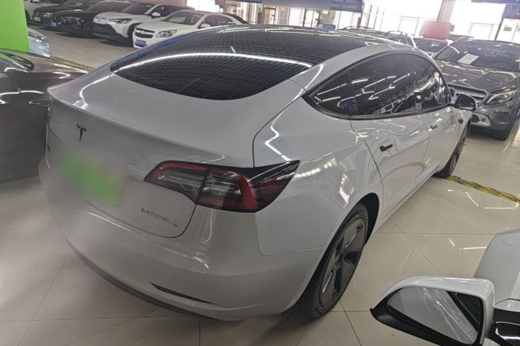 Used Tesla Model 3 2022 Rear-Wheel-Drive Version Rear Right 45 Deg