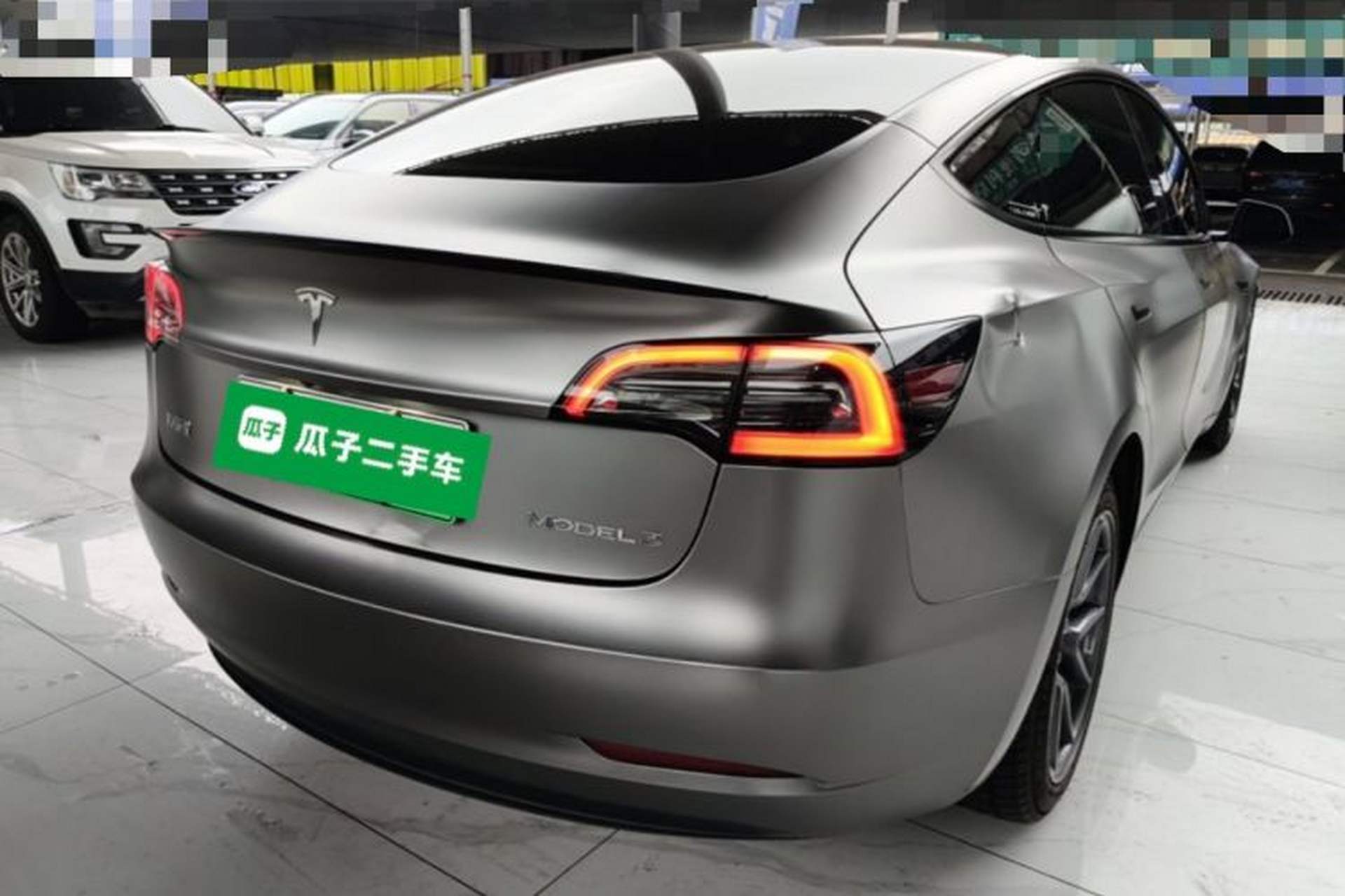 Used Tesla Model 3 2022 Rear-Wheel-Drive Version Rear Right 45 Deg