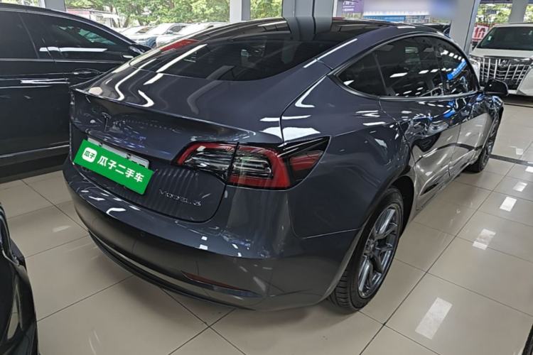 Used Tesla Model 3 2022 Rear-Wheel-Drive Version Rear Right 45 Deg