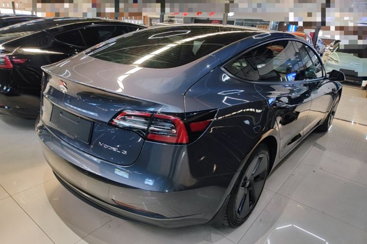 Used Tesla Model 3 2022 Rear-Wheel-Drive Version Rear Right 45 Deg